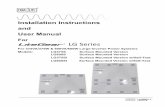 For LG Series...Installation Instructions and User Manual For LG Series For 375VA/375W & 600VA/600W Large-Inverter Power Systems Models: LG375S Surface Mounted Version LG600S Surface