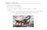 Chapter 9. DNA storyland.knu.ac.kr/~app-mic/resources/lecture/introduction to... · 2015-08-31 · 2)형질전환물질이DNA임을확인 Chapter 9. DNA story-1944년Avery, McLeord,