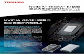 NVIDIA TEGRA K1搭載...NVIDIA® TEGRA® K1搭載 組込み用GPGPUモジュール NVIDIA GPGPU搭載で 処理性能が大幅向上 多様な画像解析・認識システムへの応用