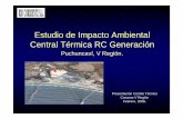 Estudio de Impacto Ambiental Central Térmica RC Generación · 2008-11-04 · Central Térmica – Ubicación de las Partes del Proyec to II.1 Localización General Sistema de refrigeración,