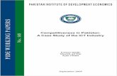 PAKISTAN INSTITUTE OF DEVELOPMENT … Paper/WorkingPaper...Pakistan has made major strides in the industrialisation process. From a handful of industrial units producing sugar, vegetable