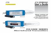 Mini-Infrared temperature Transmitters - Omega Engineering · 2019-01-29 · The low cost OS101E mini-infrared transmitter provides non-contact temperature measurement for industrial