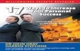 Ways To Increase YYour Personal our Personal SSuccessuccess Bonuses/MEx/17Ways.pdfTo help you improve your personal success and achieve your goals, Dr John Gray and I have put the