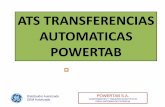 ATS TRANSFERENCIAS AUTOMATICAS POWERTABtablerospowertab.com/wp-content/.../12/ATS-TRANSFERENCIAS-AUT… · transferencia automatica - contactores. espol campus . incluye un sistema