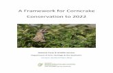 A Framework for Corncrake Conservation to 2022 Framework... · Corncrake winters in southern and eastern Africa, migrating northwards to arrive on its breeding grounds from early