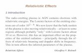 8 Relativistic Effects - Intranet - ANUgeoff/HEA/9_Relativistic_Effects.pdf · 2003-06-12 · High Energy Astrophysics: Relativistic Effects 3 / 92 2.1 The Lorentz transformation