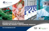 SIMPOSIO INTERNACIONAL DE MICROBIOLOGÍA DE …...for Foods (ICMSF), organizan el Simposio Internacional de Microbiología de los Alimentos: “Control del proceso y aceptación del