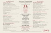 Welcome to Marlow’s. & INSPIRED We are always cooking up … · 2018-11-14 · SIDE BARS ALL Hand-Cut tavern Fries truFFle Fries niCe small salad Hail little Caesar salad WHite