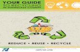 Your Guide to Recycling in Stanislaus CountyYOUR GUIDE TO RECYCLING IN STANISLAUS COUNTY Stanislaus County Department of Environmental Resources • 3800 Cornucopia Way, Suite C, Modesto,