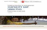 CAPACITY GAP ANALYSIS - Save the Children · 5 1 Here, and throughout this report, South East & East Asia refers to: Cambodia, China, Indonesia, Laos, Myanmar, the Philippines, Thailand