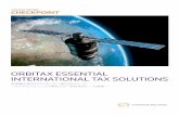 ORBITAX ESSENTIAL INTERNATIONAL TAX …...ORBITAX ESSENTIAL INTERNATIONAL TAX SOLUTIONS 3 Checkpoint WorldとOrbitaxは、相互に連係して機能するよう設計された、国際的な税務リサーチ