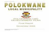 POLOKWANE CBD PLAN...social, economic and institutional environment in and around the Polokwane CBD is however continuously changing, and therefore the Municipality deemed it necessary