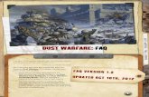 Dust Warfare: faQ - Fantasy Flight Games · tHe attacking unit leader is in (Or tOucHing) tHe saMe area Of cOver? No, if an attacking Unit Leader is in an area of terrain that is