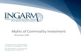 Myths of Commodity Investment - Home - INGARMingarm.org/.../2016/05/Myths-of-Commodity-Investment.pdfMyths of Commodity Investment Institute for Global Asset and Risk Management Truth