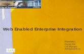 Web Enabled Enterprise Integration - Lucityhelp.lucity.com/webhelp/act/youser/arcgis_online_webmap... · 2015-10-13 · Overview • City of Pocatello, Idaho −32 Square Miles −Population