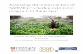 Colm Bowe*, Dan van der Horst** and Chintan Meghwanshi*** · collaboration between Bowe, Van der Horst and SABMiller with important new data being produced by Chintan Meghwanshi,