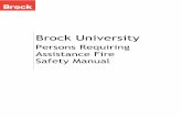 Persons Requiring Assistance Fire Safety Manual...2 1.3 Persons Requiring Assistance (P.R.A) It is the Employer’s responsibility to ensure that persons requiring assistance (P.R.A)