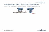 August 2019 Reference Manual Rosemount 3051 Pressure … · 2020-02-14 · Rosemount™ 3051 Pressure Transmitter safety information NOTICE Read this manual before working with the
