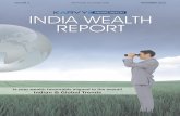 INDIA WEALTH REPORT · Global Individual Wealth Estimated Individual Wealth in India EXECUTIVE SUMMARY 1 1. HNIs are defined as those having an investible asset of US$ 1 million or