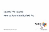 NodeXL Pro Tutorial...Pro Options files. Many NodeXL users upload their network datasets including the options files to the gallery. 1. Go to and have a look at the latest published