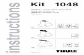Kit 1048 instructions - Rack AttackC.20091111. 503-1048-02 instructions Kit 1048 SAAB 9-5, 4-dr Sedan, 98-04, 05-09 / *99-09 SAAB 9-5, 5-dr Estate, 05-SAAB 9-5, 5-dr Wagon, *05-08
