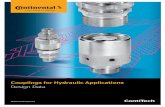 Couplings for Hydraulic Applications Design Data · 2017-04-27 · Flat-face quick-connect plug-in couplings, type 52 Ouick-connect plug-in couplings, type 63 Straight through plug-in