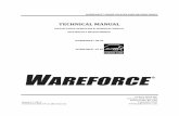 TECHNICAL MANUAL - WebstaurantStore...WAREFORCE UH/UL 30 Technical Manual (07610-003-67-21) Notes Regarding Electrical Requirements All electrical ratings provided in this manual are