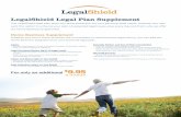 LegalShield Legal Plan Supplement - Idaho Realtors®idahorealtors.com/wp-content/uploads/2017/09/Flat_Sheet... · 2017-09-26 · LegalShield Legal Plan Supplement The LegalShield