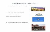 GOVERNMENT PROJECT · GOVERNMENT PROJECT 1- Punjab Institute of Cardiology 2-PAF Air Base Rawalpindi 3-Sui Gas Sukkar Office 4- Lahore Development Authority