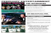 FEBRUARY ENTERTAINMENT - releagues.com.auFEBRUARY ENTERTAINMENT 8PM, SATURDAY 3 FEBRUARY BOOK FROM 9 DECEMBER. Showtime at 8pm. Members $15 Non-Members $18 A dynamic show featuring