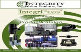 HDPE Fittings and Equipment Product Cataloghdpesupply.com/content/integrifuse_butt_fusion_tega... · 2014-07-14 · 6 Limited Warranty Integrity Fusion Products, Inc. warrants its