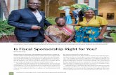 Is Fiscal Sponsorship Right for You?cndc.org/.../2018/01/Fiscal-Sponsorship_Nov-Dec-2017-GFJ.pdf · 2018-01-09 · because of fiscal sponsorship. In addition to administrative infrastructure,