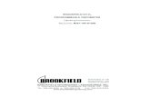 BROOKFIELD DV-II+ PROGRAMMABLE VISCOMETER …Brookfield Engineering Labs., Inc. Page 3 Manual No. M/97-164-D1000 I. INTRODUCTION The Brookfield Programmable DV-II+ Viscometer measures