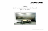 ITP84 84” Interactive Touch Panel User GuideITP84 84” Interactive Touch Panel User Guide J/ Interactive Panel User Guide 9-2015 Ver01 . 1 Caution Notes ... An antenna connected