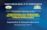 E AC REPUBULIKA Y’U RWANDA Imishinga na Gahunda by’Umuryango … · 2015-02-16 · 7 Umuryango w’Afurika y’Iburasirazuba ni umuryango uhuza Leta z’ibihugu ku rwego rw’akarere