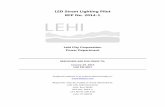 LED Street Lighting Pilot RFP No. 2014-1 - Lehi City · 2014-01-17 · LED Street Lighting Pilot RFP No. 2014-1 Lehi City Corporation Power Department RESPONSES ARE DUE PRIOR TO: