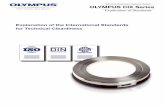 Technical Cleanliness Inspection System …...Technical Cleanliness Inspection System OLYMPUS CIX Series Explanation of Standards Explanation of the International Standards for Technical