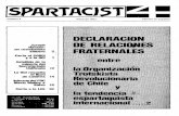 Buró - Marxists Internet Archive · 2010-04-26 · guerrillas foquista, basada sobre el campesinado, planteaba la guerrilla obrera. Durante las discusiones con la TEI, la OTR llegó