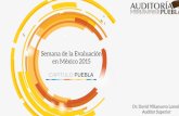 Presentación de PowerPointpbr.puebla.gob.mx/attachments/article/101/5. Semana de...Fiscalización por Resultados Acciones de la Auditoría Puebla Auditoría Puebla, compartiendo buenas