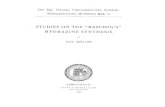 STUDIES ON THE RASCHIG'S HYDRAZINE SYNTHESI Sgymarkiv.sdu.dk/MFM/kdvs/mfm 10-19/mfm-12-16.pdfStudies on the "Raschig's" Hydrazine Synthesis. 5 gelatine, sugar etc. due to the fact,