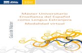 Máster Universitario Enseñanza del Español como Lengua Extranjera … · 2019-07-12 · Master Universitario en Enseñanza del español como lengua extranjera CURSO ACADÉMICO