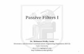 Applications: Passive Filters • A bandstop filter passes frequencies outside a frequency band and blocks or attenuates frequencies within the band. Type of the filter Low pass 0