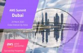 AWS Summit Dubai · 2019-11-12 · TABLE OF CONTENTS AWS Global Summits 2020 Overview 3 Event Details 4 Why Sponsor AWS Summit Dubai 2020 5 Audience Profile 7 Sponsor Package Overview