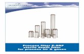 Process filter P-SRF sterile depth filter for process air ...Process filter P-SRF sterile depth filter for process air & gases. P-SRF sterile filter ... le with DOP test according
