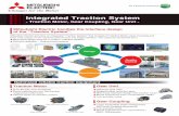 Integrated Traction System - Mitsubishi Electric · 2018-09-21 · Mitsubishi Electric provides an integrated “Traction System” that consists of Traction Motor, Gear Coupling