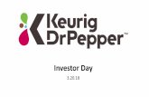 Investor Day · 2018-07-05 · retailer impact smaller households income bifurcation population shift to cities online expansion convenience & value stock-up to fill-in stock-up to