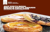 2017 Printable Bread and Pastry Results Catalogue...BREAD & PASTRY SHOW The Perth Royal Bread and Pastry Show is one of the Premium Produce competitions established by the RAS as a