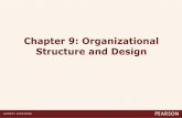 Chapter 9: Organizational Structure and Design...Exhibit 9–1 Purposes of Organizing •Divides work to be done into specific jobs and departments. •Assigns tasks and responsibilities