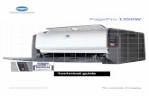 Sales Guide PagePro 1350W - Reficier · 2013-02-19 · 1350W print engine. The PagePro 1350W is based on the Minolta NC-L701L laser printer engine. The engine features selectable