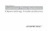 Spetec Laminar Flow Systems · 2019-03-26 · 3 Please read this entire manual carefully before using the clean room system for the first time. It explains how to use the system and